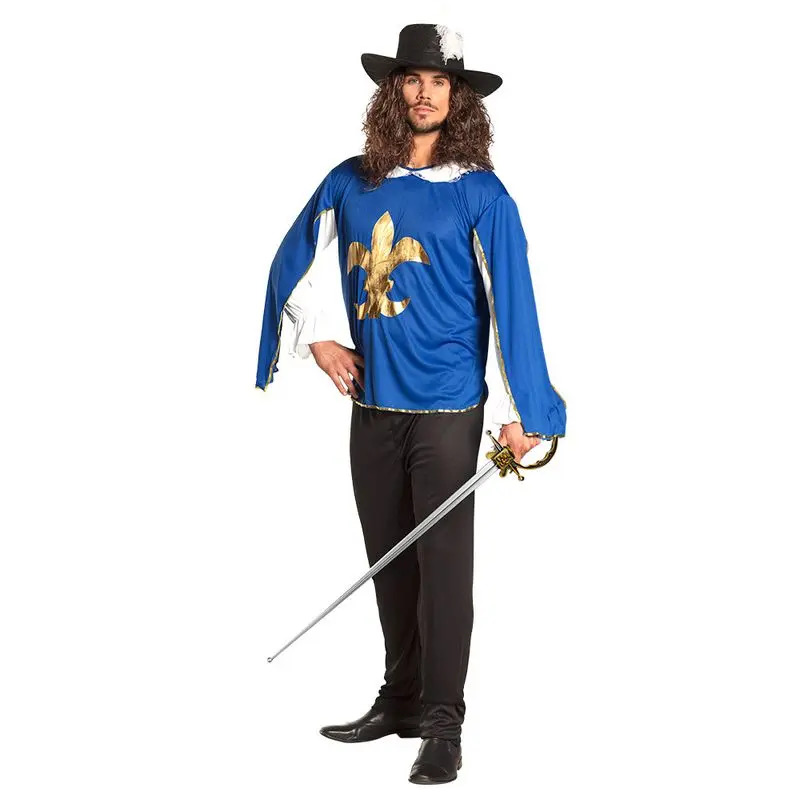 Déguisement mousquetaire à fleur de lys