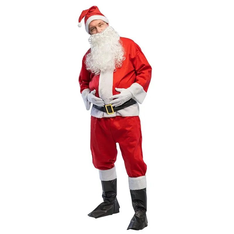 Déguisement Père Noël à couvre-bottes