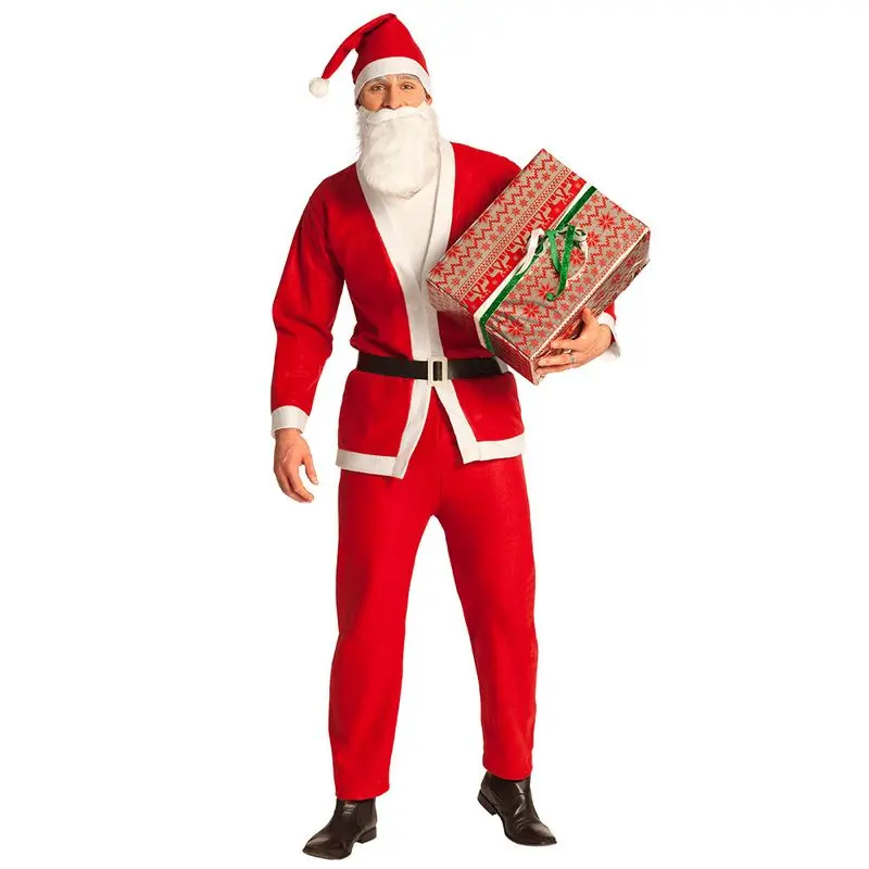 Déguisement Père Noël à veste ouverte