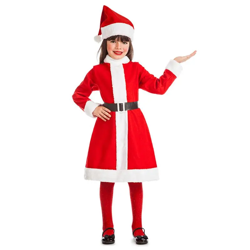 Déguisement petite Mère Noël