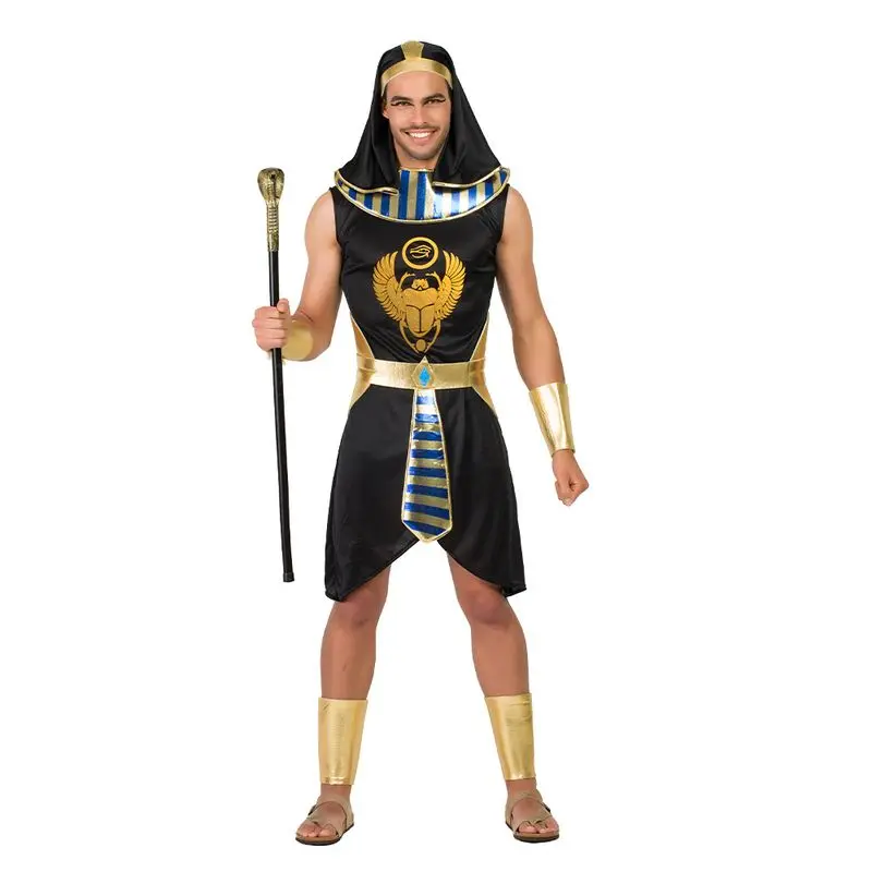 Déguisement pharaon au scarabée doré
