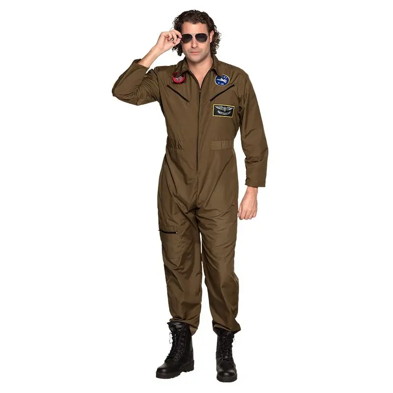 Déguisement pilote de chasse adulte
