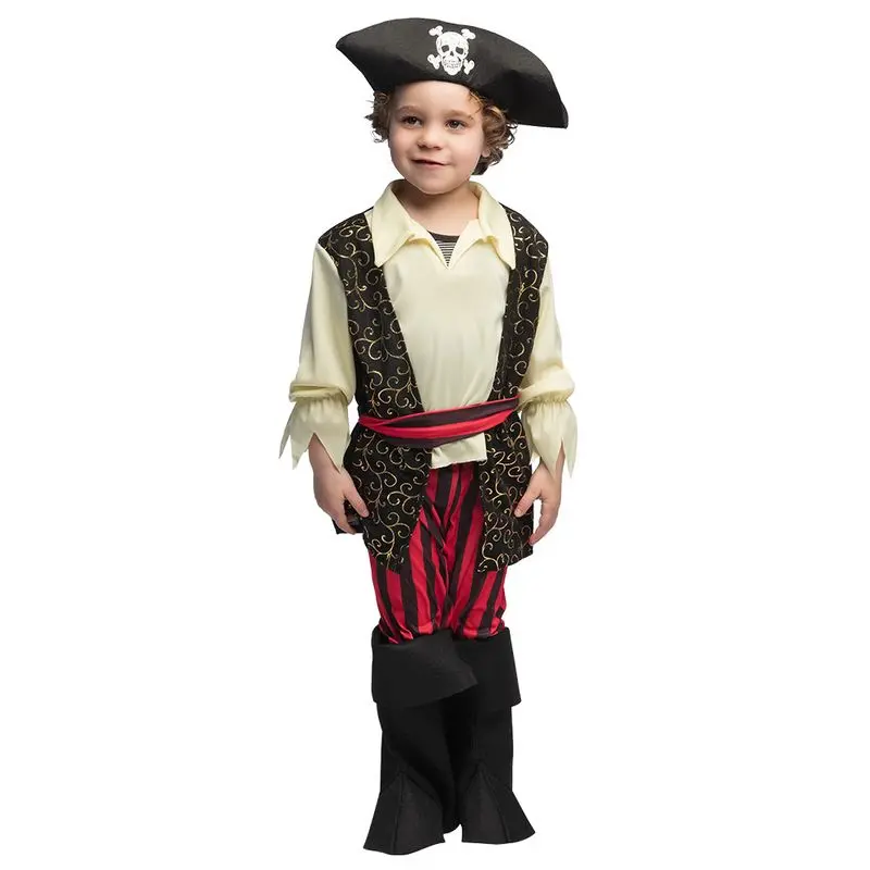 Déguisement pirate à gilet à arabesques