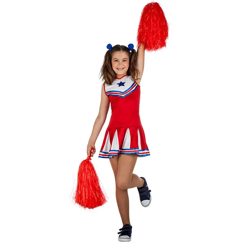 Déguisement pom-pom girl à étoile enfant