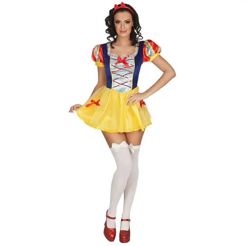 Déguisement princesse à tutu jaune