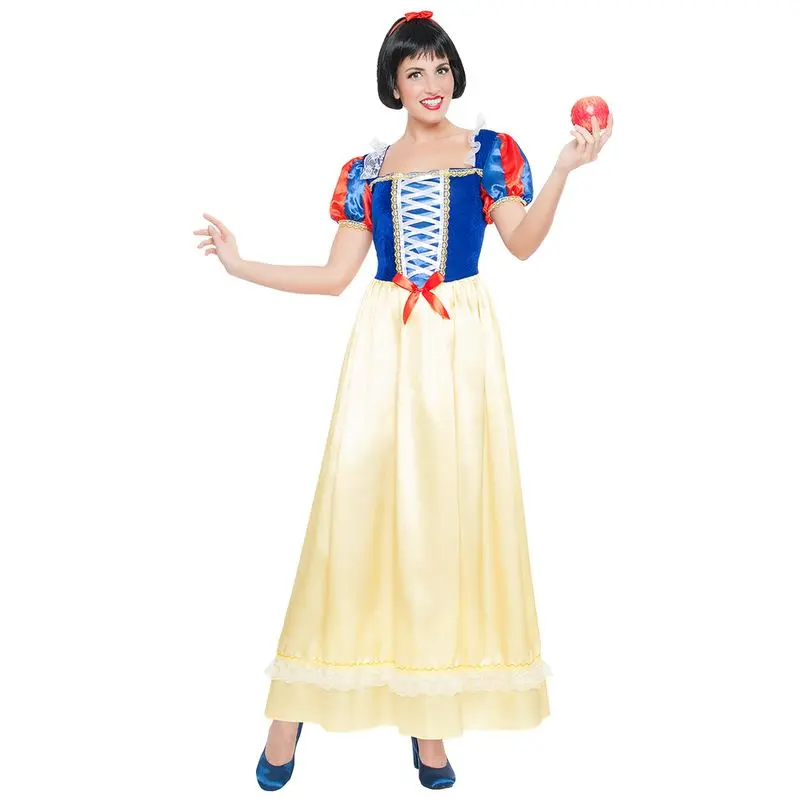 Déguisement princesse au corsage bleu