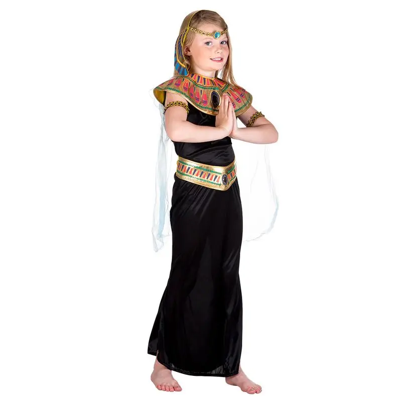 Déguisement princesse égyptienne à robe noire