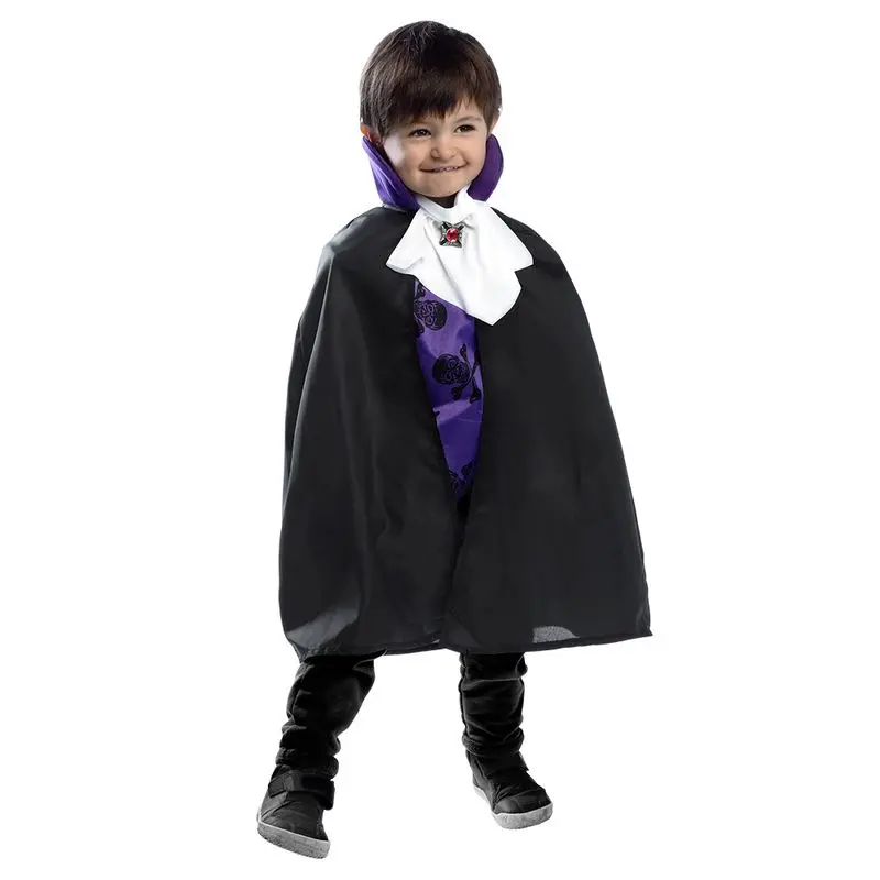 Déguisement vampire aux crânes violets