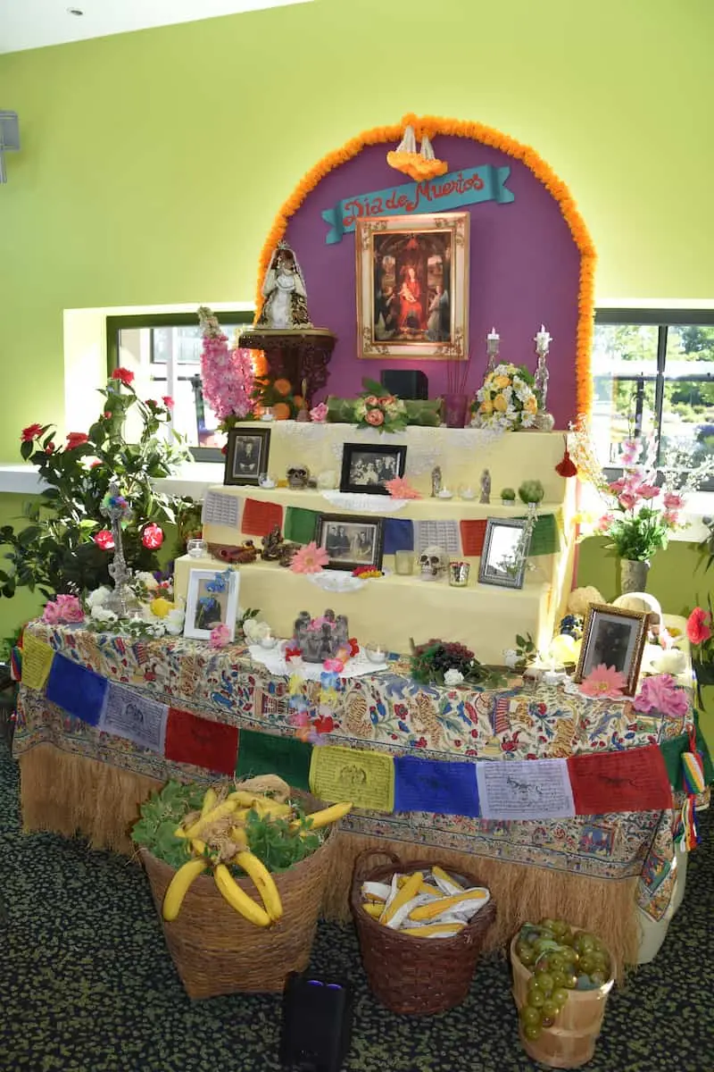 Dia de los muertos autel de prière