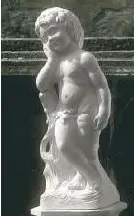 Enfant en résine