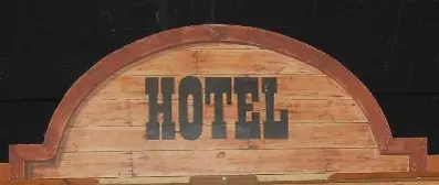 Enseigne hôtel