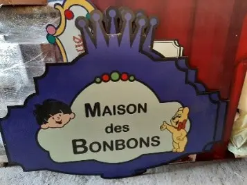 Enseigne maison des bonbons