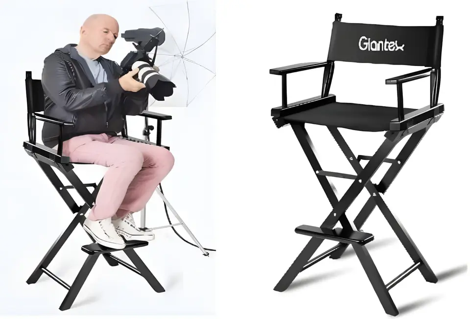Fauteuil haut de metteur en scène