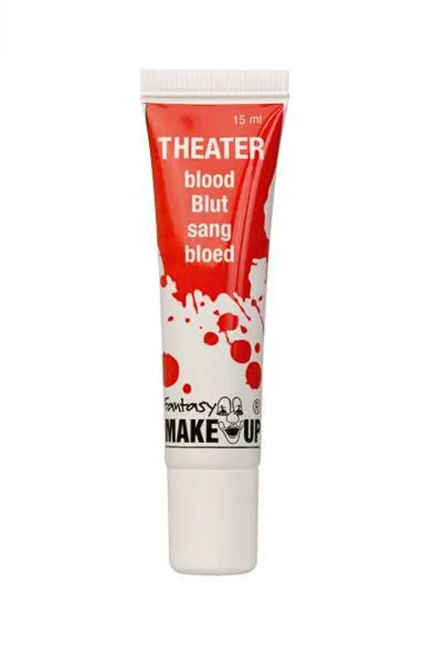 Faux sang de théâtre en tube de 15 ml
