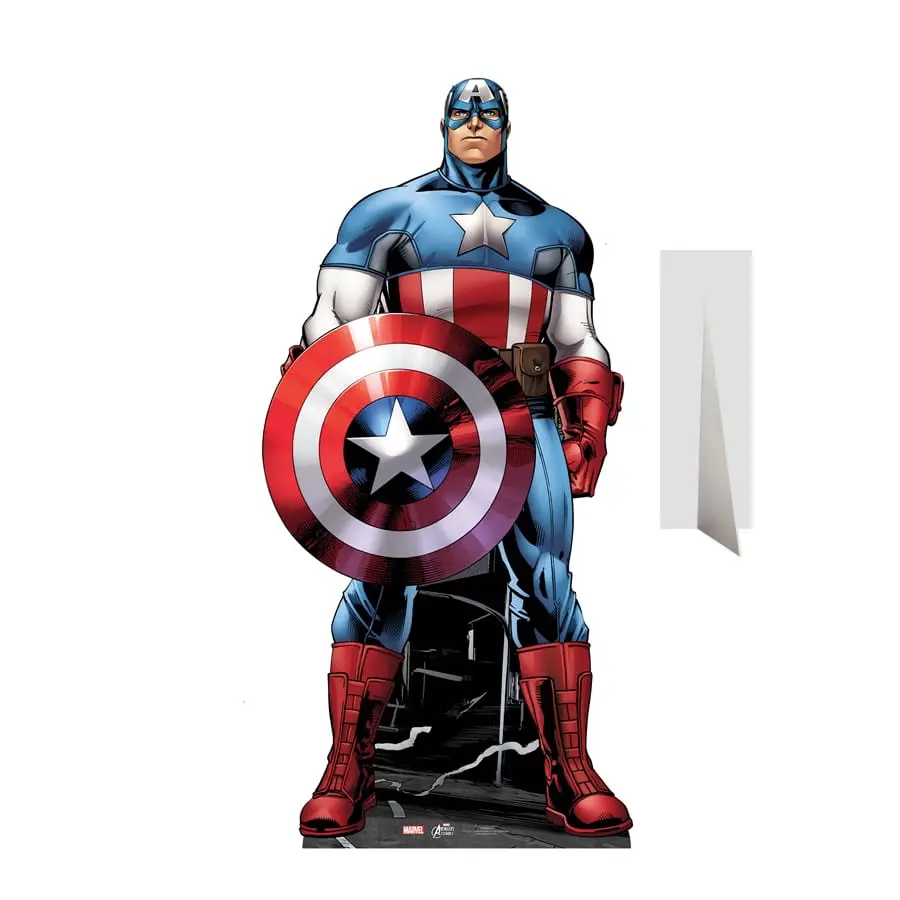 Figurine en carton 2D Captain America
