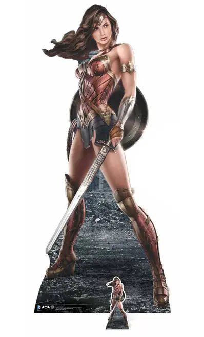 Figurines en carton 2D Wonderwoman