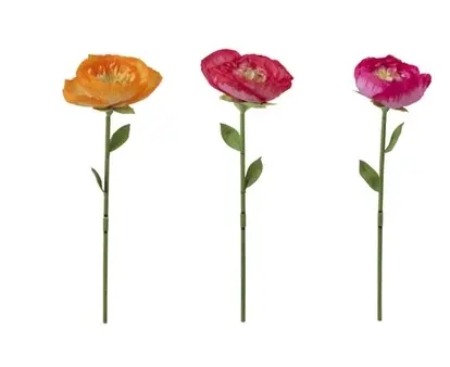 Fleurs géantes en papier sur tige