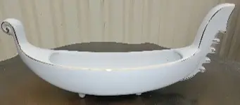 Gondole en porcelaine