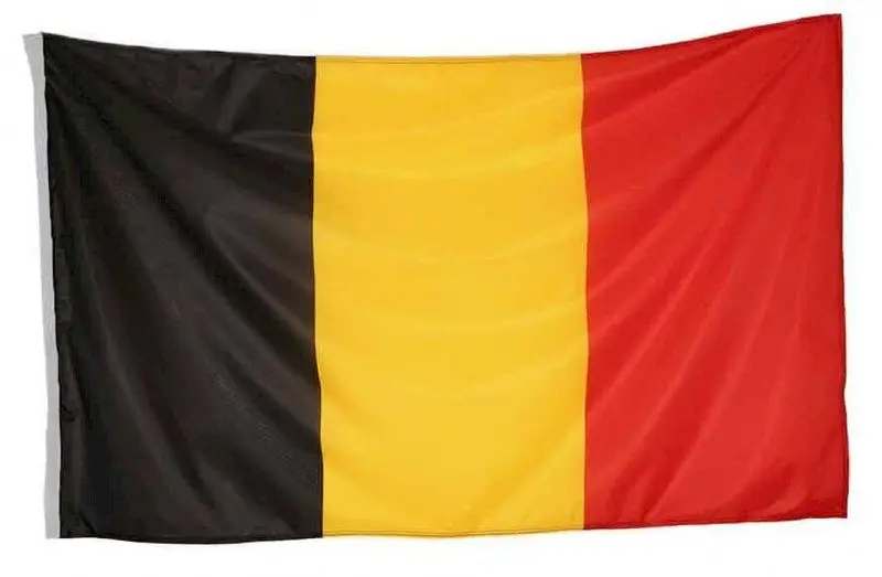 Grand drapeau belge 90 x 150 cm