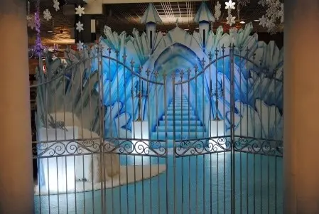 Grilles de château "givrée"