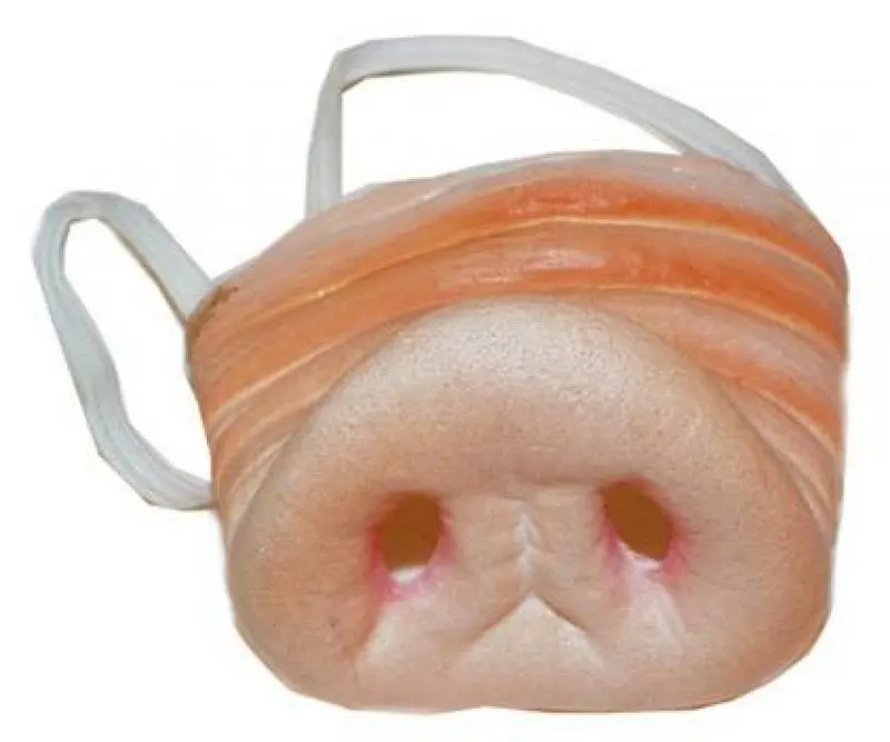 Groin de cochon rose