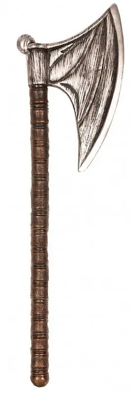 Hache viking à manche cuivré 80 cm