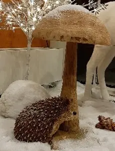 Hérisson en paille