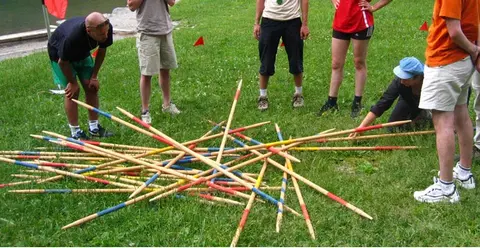 Jeux en bois Mikado géant