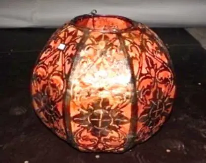 Lampe marocaine boule