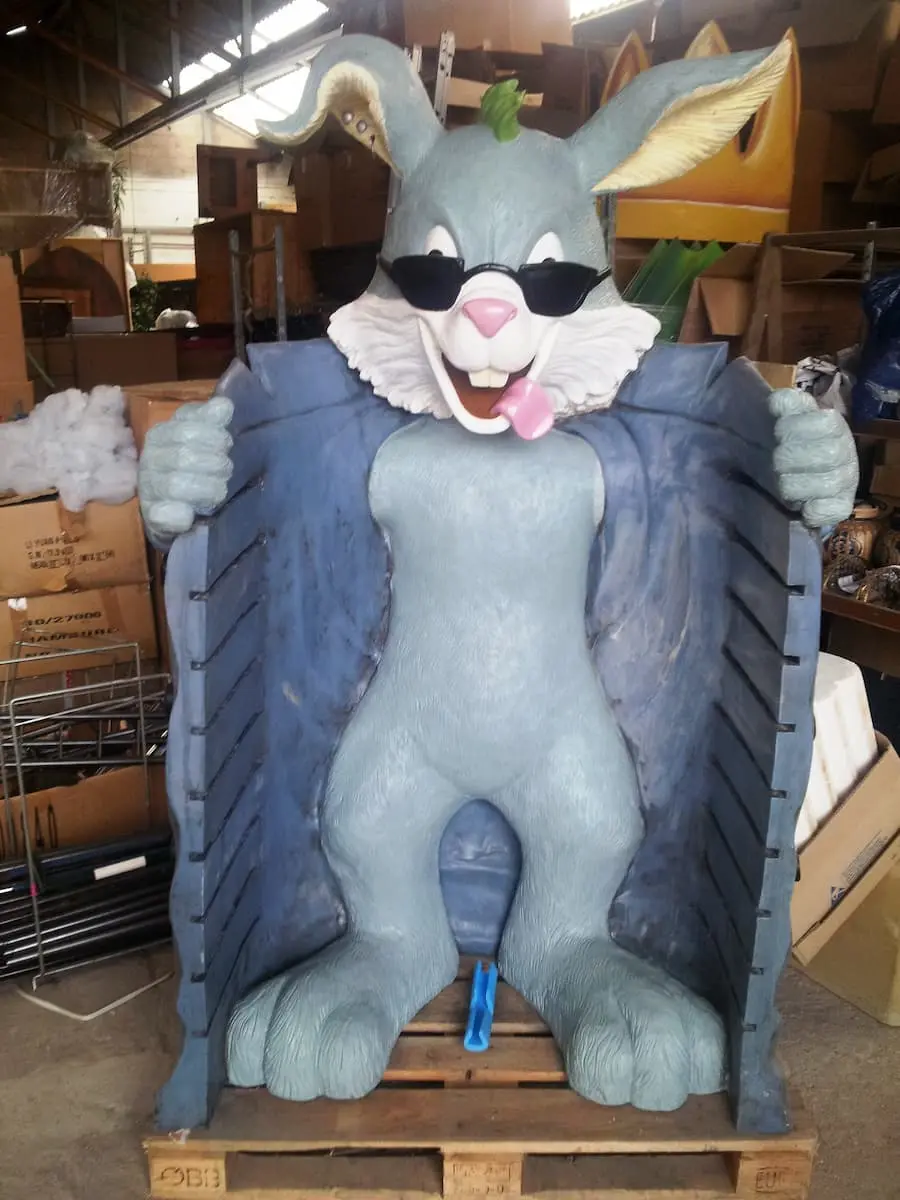 Lapin malicieux 3D