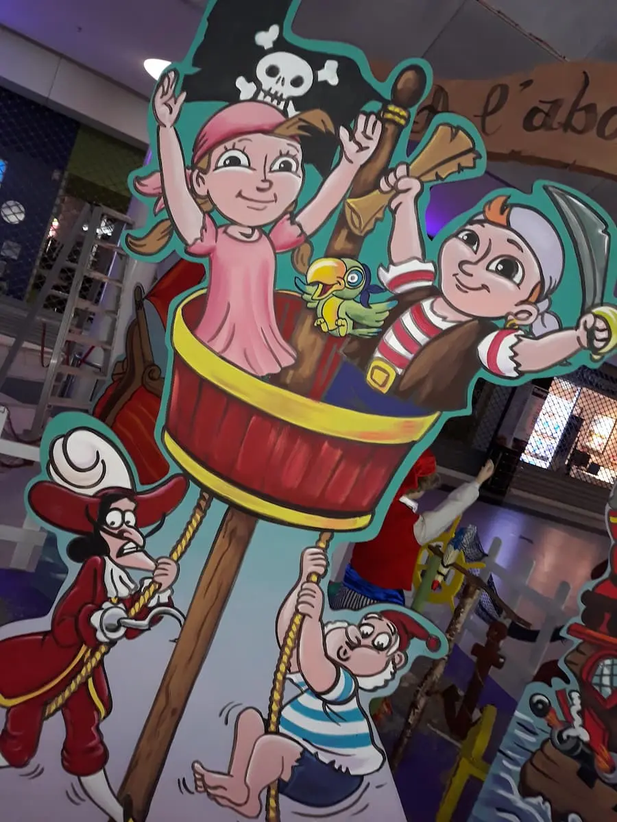 "Le petit pirate" Panneau 2D recto/verso