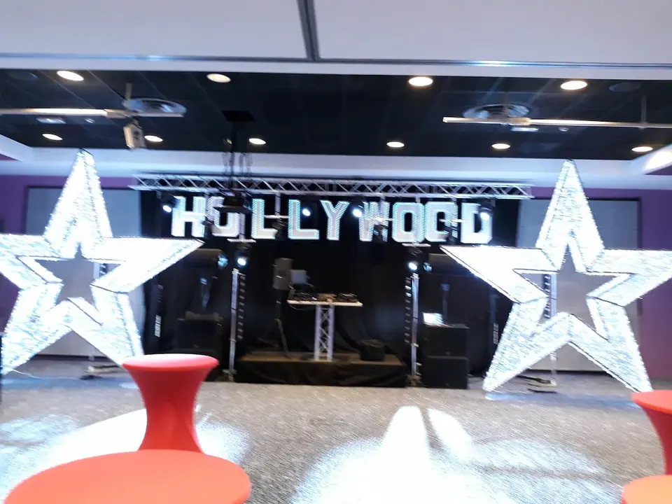 Lettres Hollywood LED
