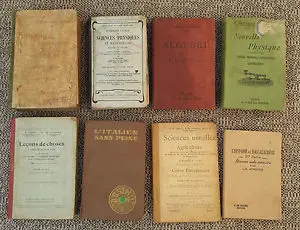 Livres et cahiers anciens