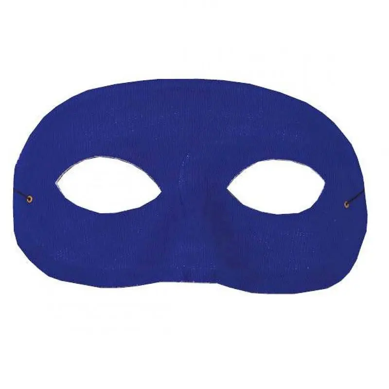 Loup bleu uni à contour arrondi