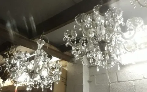 Lustre cristal "bling bling" medium