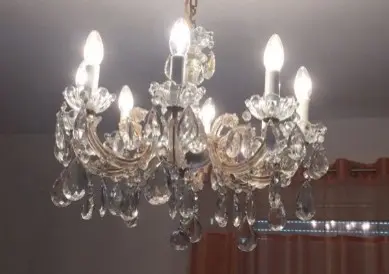 Lustre cristal "bling bling" petit
