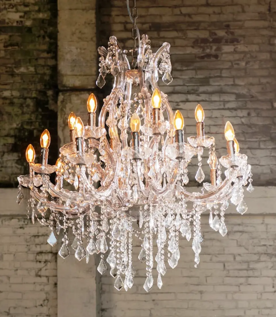 Lustre en cristal