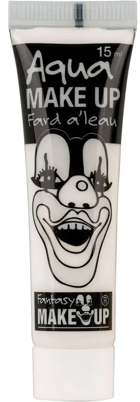 Maquillage à l’eau blanc en tube de 15 ml