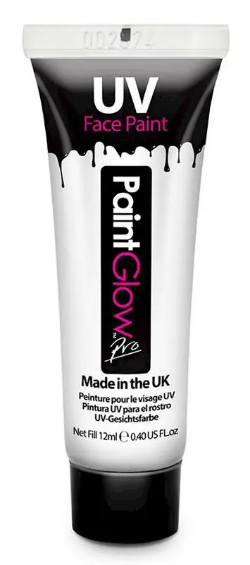 Maquillage UV blanc en tube de 12 ml