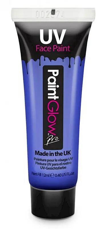 Maquillage UV bleu en tube de 12 ml