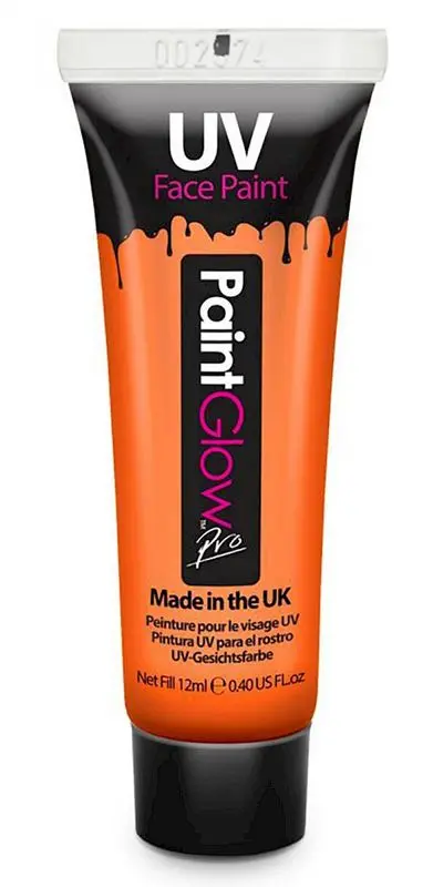 Maquillage UV orange en tube de 12 ml