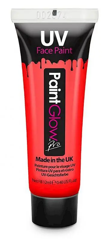 Maquillage UV rouge en tube de 12 ml