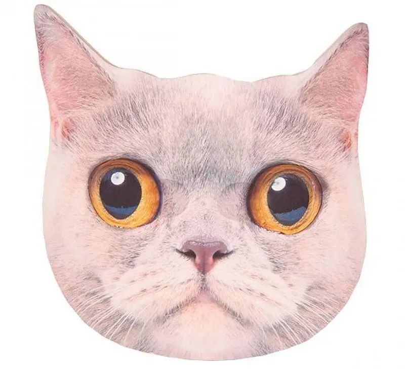 Masque chat en mousse