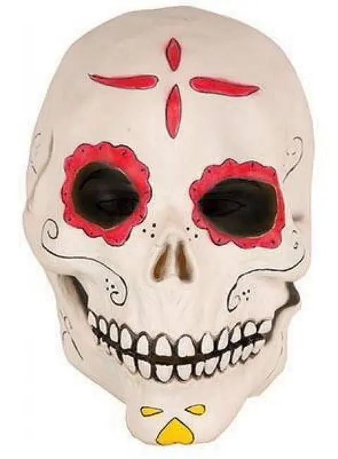 Masque tête de mort Dia de los muertos