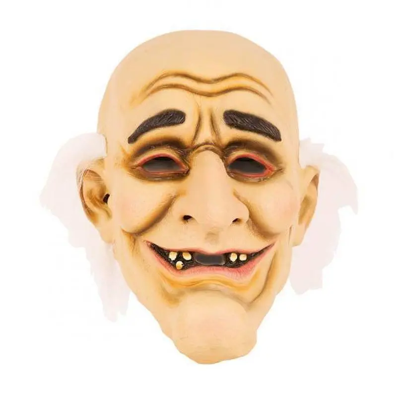 Masque vieil homme à sourcils épais