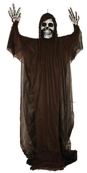 Monstre squelette robe noire 3m65