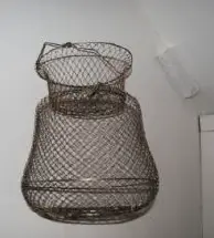 Nacelle de pêcheur (bourriche) en fer