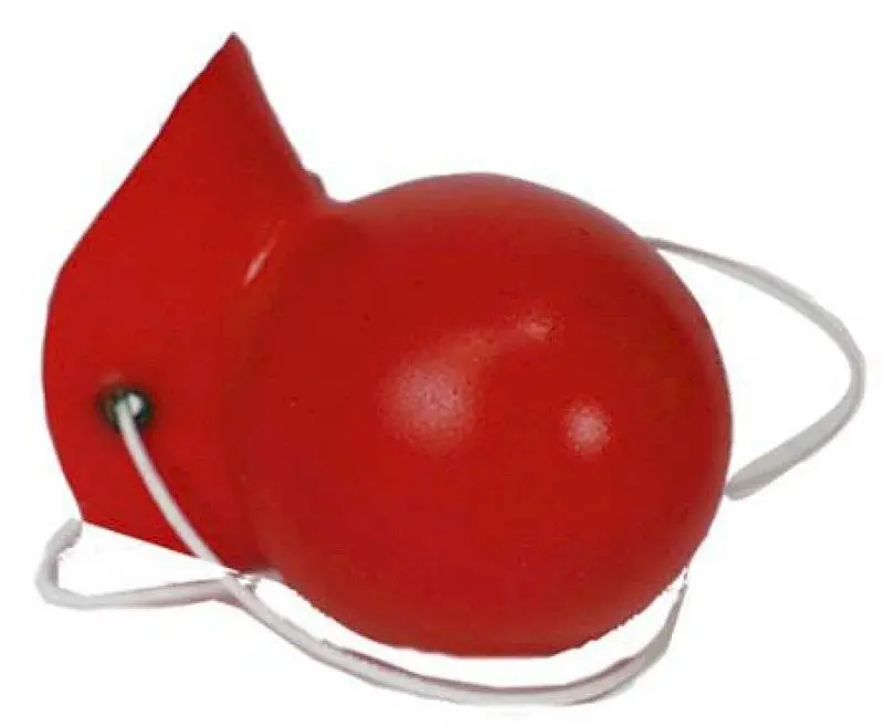 Nez de clown rouge sonore