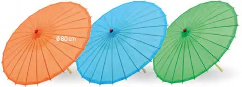 Ombrelle colorée unie