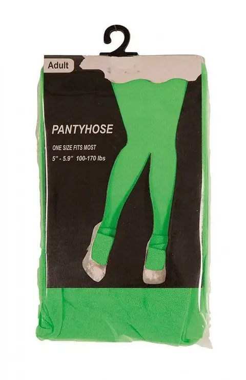 Paire de collants fluo verts